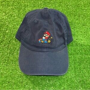 Mario Kart 8 “2019” Official Nintendo Kids Navy Blue Cap Hat Adjustable Size